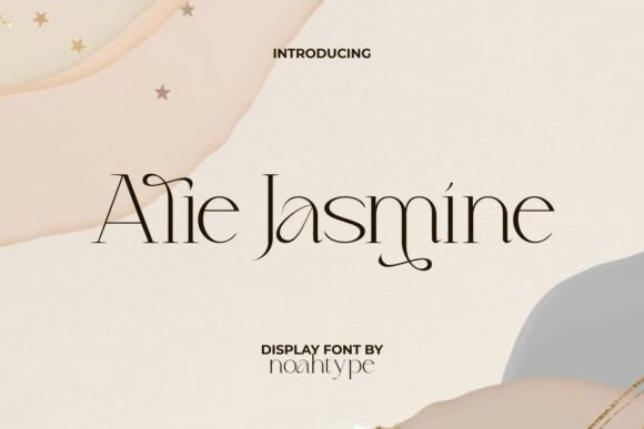 Alie Jasmine Font: Elegant Typography for Designers