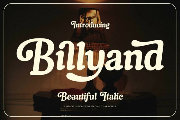 Billyand: A Vintage Display Font