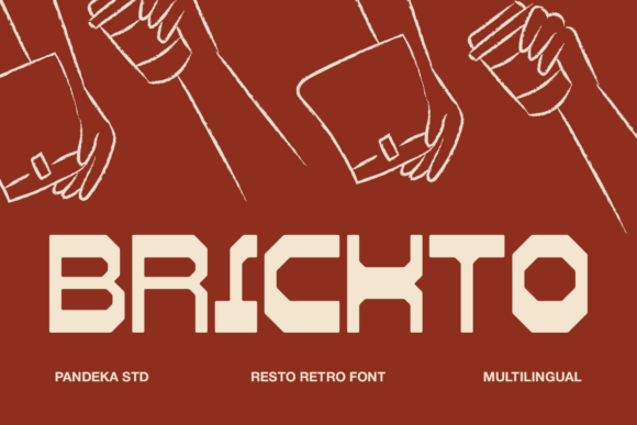 Brickto Font for Bold Branding