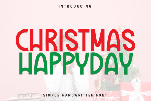 Christmas Happyday Font
