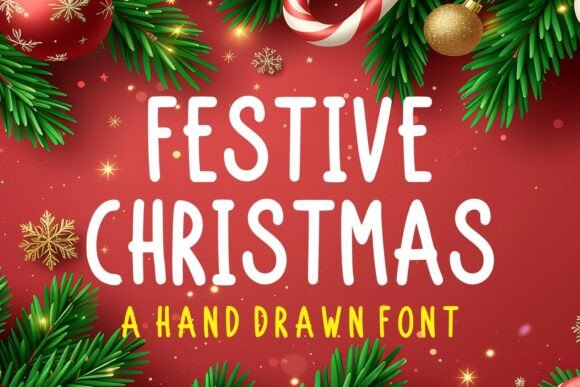 Festive Christmas Font for Bold Campaigns