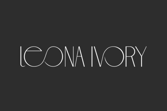 Leona Ivory Font for Elegant Branding