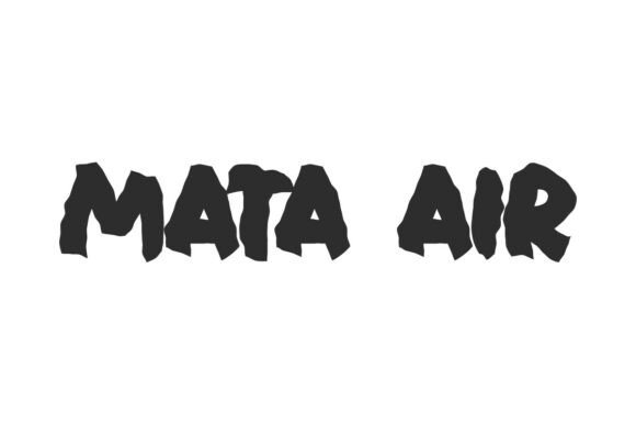 Mata Air Font for Bold Web Design