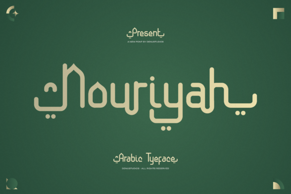 Nouriyah Font for Creative Projects