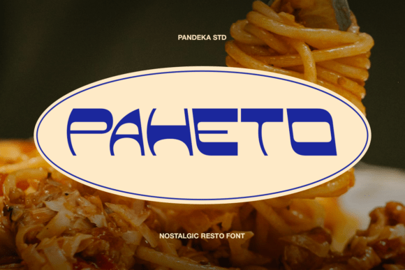 Paheto Font for Editorial Design