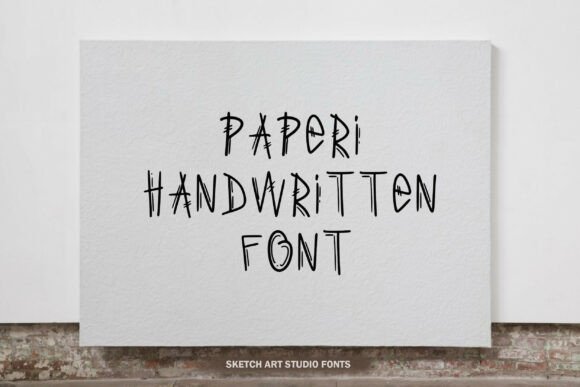 Paperi: A Bold Display Font for Impactful Campaigns