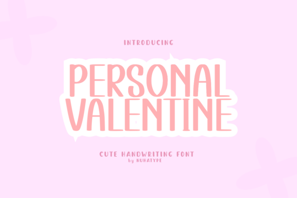 Personal Valentine Font