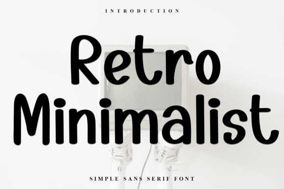 Retro Minimalist Font for Creative Projects