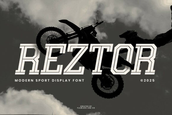 Reztor: A Bold Font for Editorial Impact