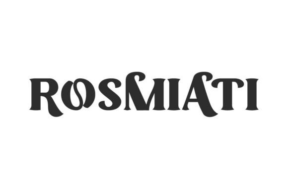 Rosmiati: A Bold Display Font
