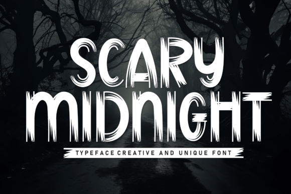 Scary Midnight Font for Creative Projects